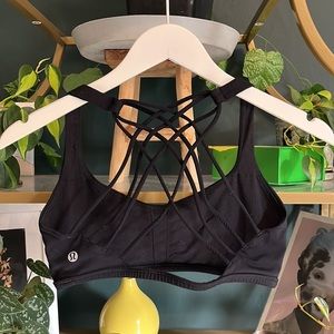 Lululemon Free to be Wild Bra Black 8 🖤